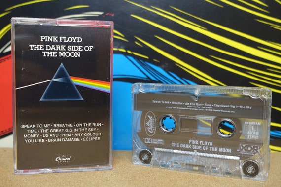 Pink Floyd - The Dark Side Of The Moon Cassette Tape - 1988 Capitol Records Vintage Analog Music