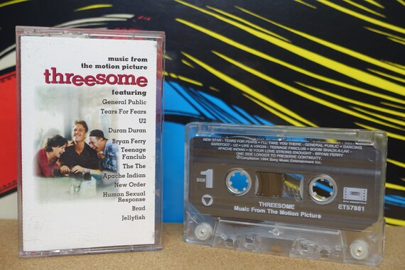 Threesome: Music From The Motion Picture by Various Artists Vintage Cassette Tape