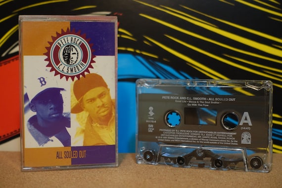 Pete Rock & C.L. Smooth - All Souled Out Cassette Tape - 1991 Elektra Records Vintage Analog Music