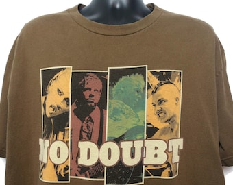 2004 No Doubt Vintage T Shirt, Gwen Stefani, Y2K Shirt, Rock Steady, Band Tees, Underneath It All, Concert Shirt, XL ALSTYLE Apparel Tag