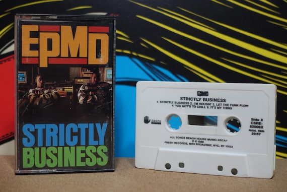 Strictly Business by EPMD Vintage Cassette Tape