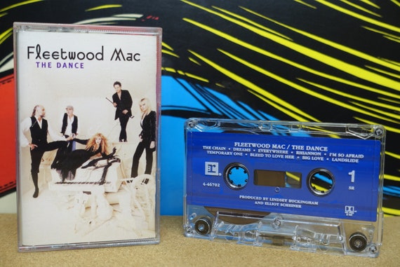 Fleetwood Mac Cassette Tape, The Dance, Stevie Nicks Cassette, 90s Music, Warner Bros Records, Vintage, Music Lover Gift