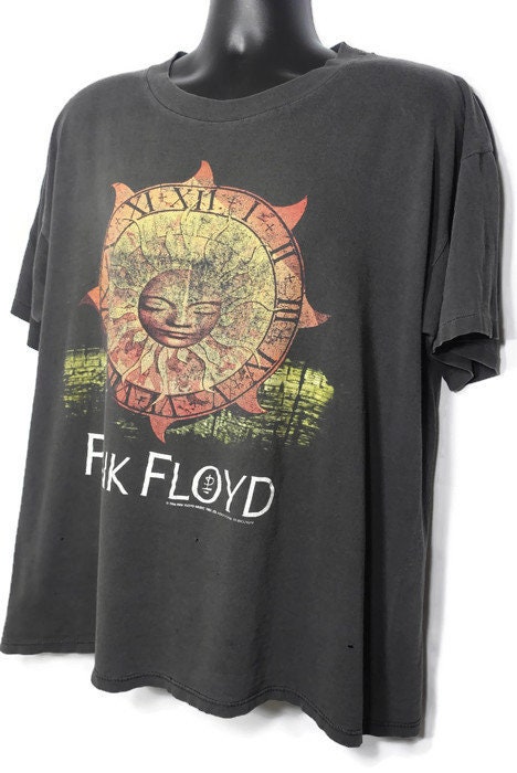 1994 Pink Floyd Vintage T Shirt Division Bell Sun Dial - David