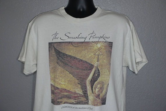 RARE Smashing Pumpkins - Machina The Sacred and Profane Tour Double-Sided Vintage Concert T-Shirt