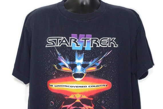 1991 Star Trek VI - The Undiscovered Country Vintage T-Shirt