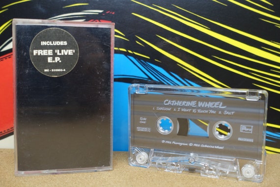 Catherine Wheel Cassette Tape, Rare Promotional EP, Shoegaze Tape, Vintage Cassette Tape,