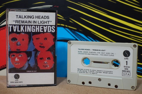 Remain In Light (Rare Portugal Pressing) by Talking Heads Vintage Cassette Tape