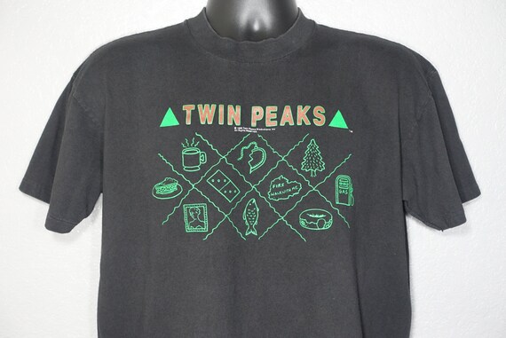 1990 RARE Twin Peaks Promotional - Fire Walk With Me - Vintage T-Shirt