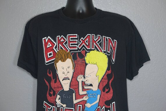 2010 Breakin The Law - Beavis And Butt-Head - MTV Network XL T-Shirt