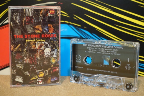 Stone Roses - Second Coming Cassette Tape - 1994 Geffen Records - Vintage Analog Music