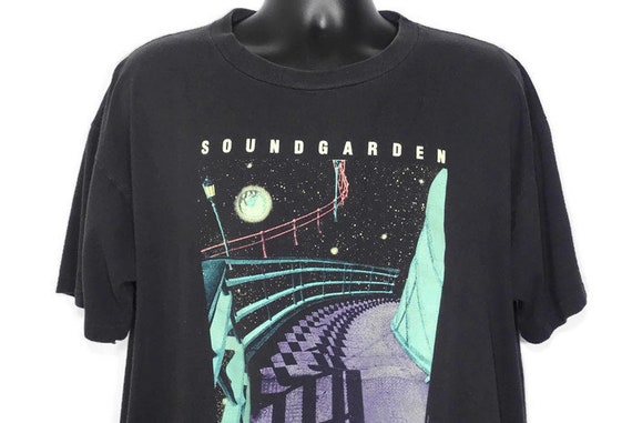 1994 Soundgarden - Superunknown - Chris Cornell - Grunge - GLOW in the DARK - 94 Tour - Double Sided Vintage Concert T-Shirt