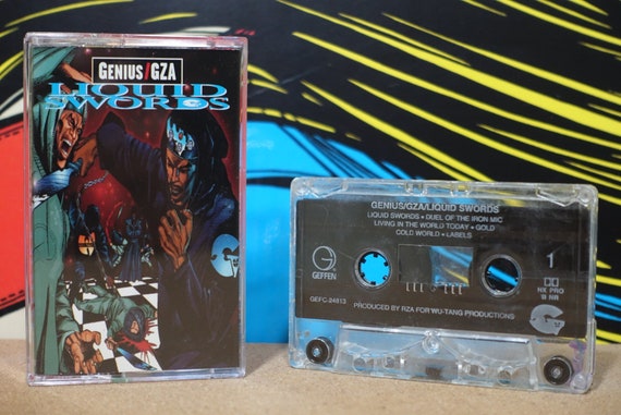 Liquid Swords by Genius* / GZA Vintage Cassette Tape