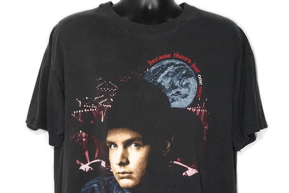 1994 RARE Garth Brooks - Because There's Just One Race And That's Mankind '94 Tour - We All Belong Vintage Double Sided Concert T-Shirt