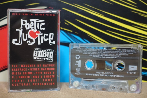 Poetic Justice by Various Artists including 2Pac TLC Vintage Cassette Tape
