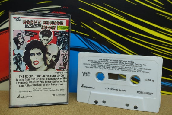 The Rocky Horror Picture Show - Original Soundtrack by Various Artists Vintage Cassette Tape