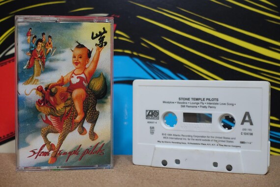 Stone Temple Pilots - STP Purple Cassette Tape - 1994 Atlantic Records - Vintage Analog Music