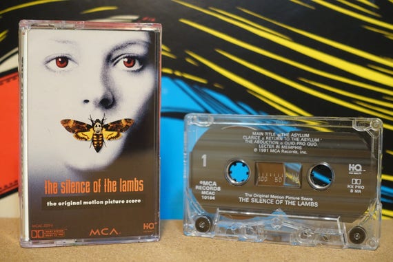 The Silence Of The Lambs (The Original Motion Picture Score) by Howard Shore Vintage Cassette Tape