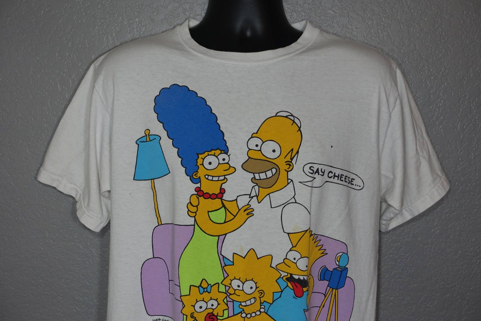 vintage simpsons shirt