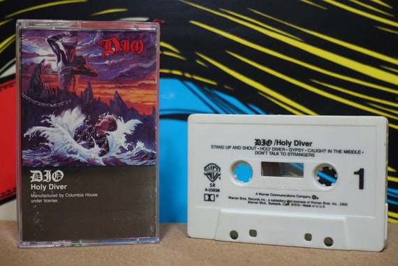 Holy Diver by Dio Vintage Cassette Tape