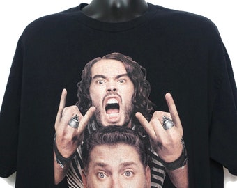 2000s Get Him To The Greek T Shirt, Russell Brand, Jonah Hill, Movie Shirt, London, Planet Hollywood, Movie Tees, XL Alstyle Activewear Tag