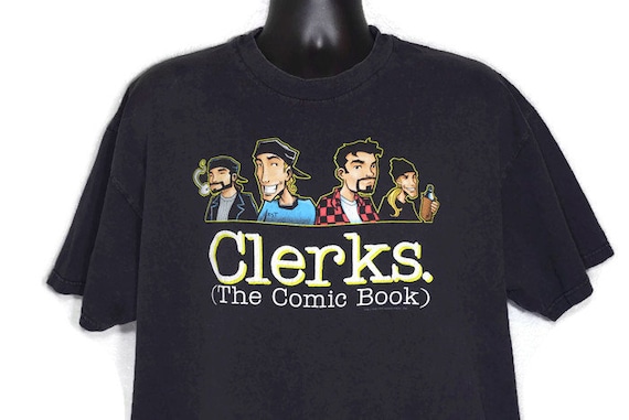 1998 Clerks (The Comic Book) Vintage Cult Movie T-Shirt