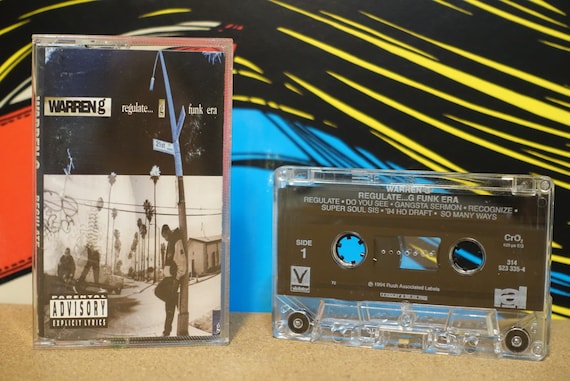Regulate... G Funk Era by Warren G Vintage Cassette Tape