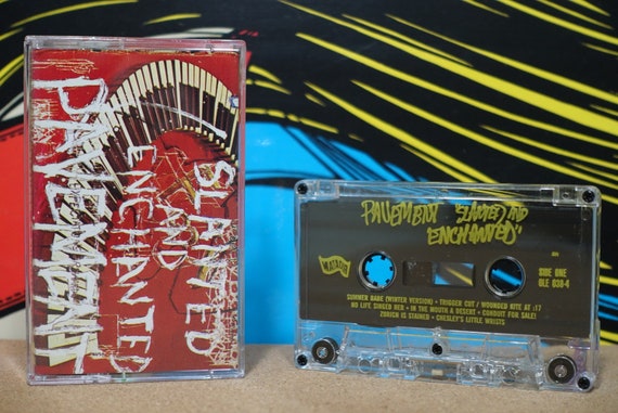 Slanted And Enchanted by Pavement Vintage Cassette Tape