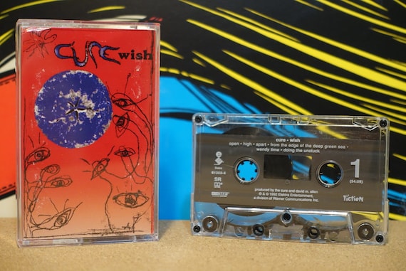 The Cure - Wish Cassette Tape - 1992 Elektra Records - Vintage Analog Music