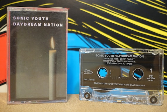 Daydream Nation by Sonic Youth Vintage Cassette Tape