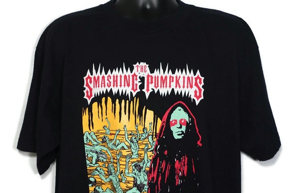 1999 Smashing Pumpkins Vintage T Shirt - The Arising Tour 2-Sided Original 90s Band Concert T-Shirt designed by Jeff Panall