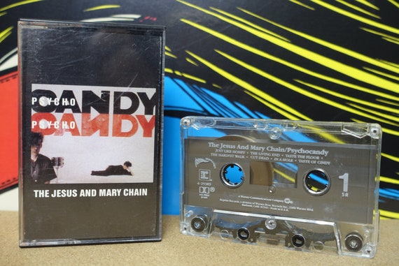 The Jesus And Mary Chain - Psychocandy Cassette Tape 1985 Reprise Records Vintage Analog Music