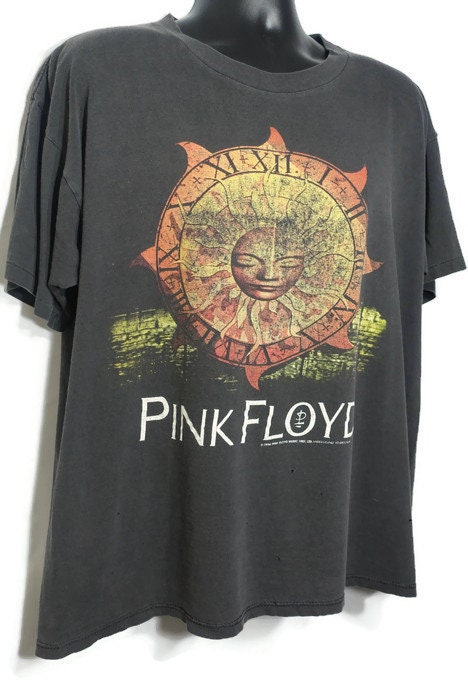 1994 Pink Floyd Vintage T Shirt Division Bell Sun Dial - David