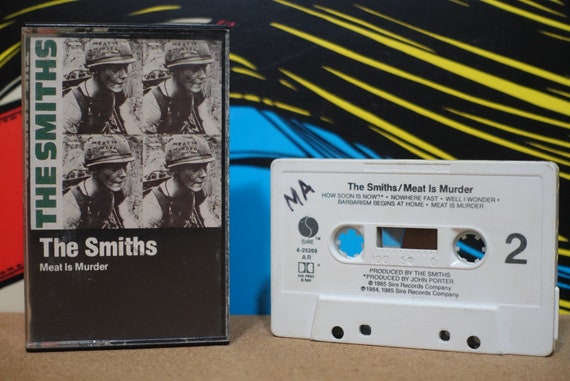The Smiths - Meat is Murder Cassette Tape - 1985 Sire Records - Vintage Analog Music