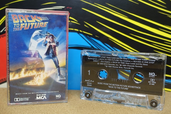 Back To The Future Cassette Tape (Music From The Original Motion Picture Soundtrack) by Various Artists Vintage Analog Music