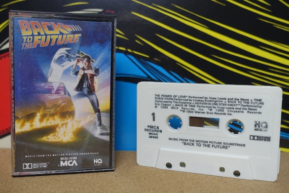 Back To The Future Cassette Tape (Music From The Original Motion Picture Soundtrack) by Various Artists Vintage Analog Music