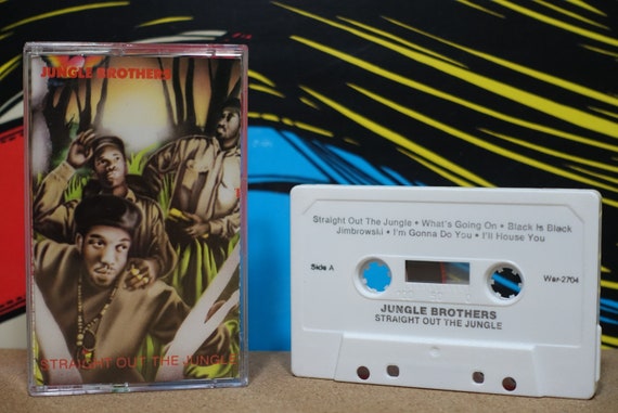 Straight Out The Jungle by Jungle Brothers Vintage Cassette Tape