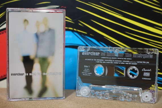 So Much For The Afterglow by Everclear Vintage Cassette Tape