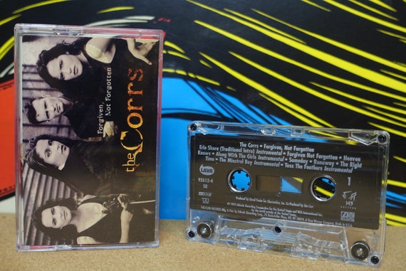 The Corrs - Forgiven, Not Forgotten Cassette Tape - 1995 Lava Atlantic Records Vintage Analog Music