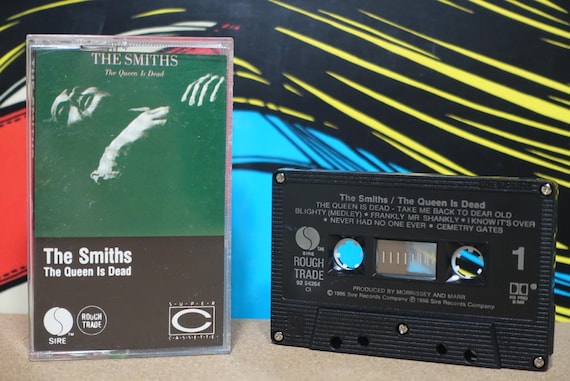 The Smiths - The Queen Is Dead Cassette Tape 1988 Sire Records Vintage Analog Music