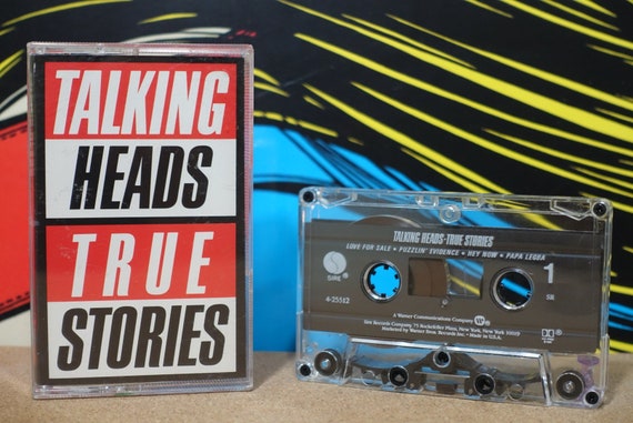 Talking Heads - True Stories Cassette Tape - 1986 Sire Records - Vintage Analog Music