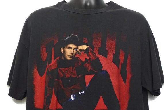 1993 Vintage Garth Brooks Shirt, T Shirt, Country Music Shirt, Tshirt, Tee, Ropin' The Wind Tour, Concert TShirts, Music Lover Gift