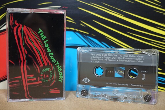 The Low End Theory by A Tribe Called Quest Vintage Cassette Tape