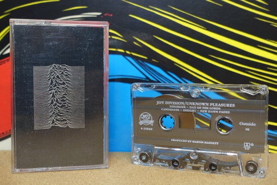 Joy Division - Unknown Pleasures Cassette Tape - 1979 Qwest Records - Vintage Analog Post Punk Music
