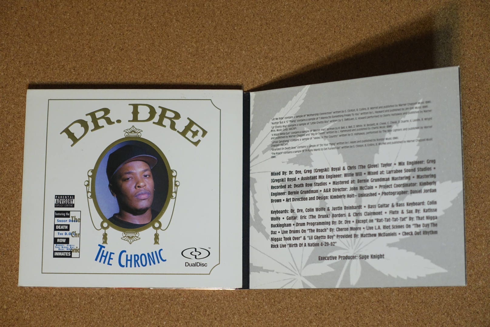 The Chronic By Dr Dre Vintage Cd Compact Dual Disc