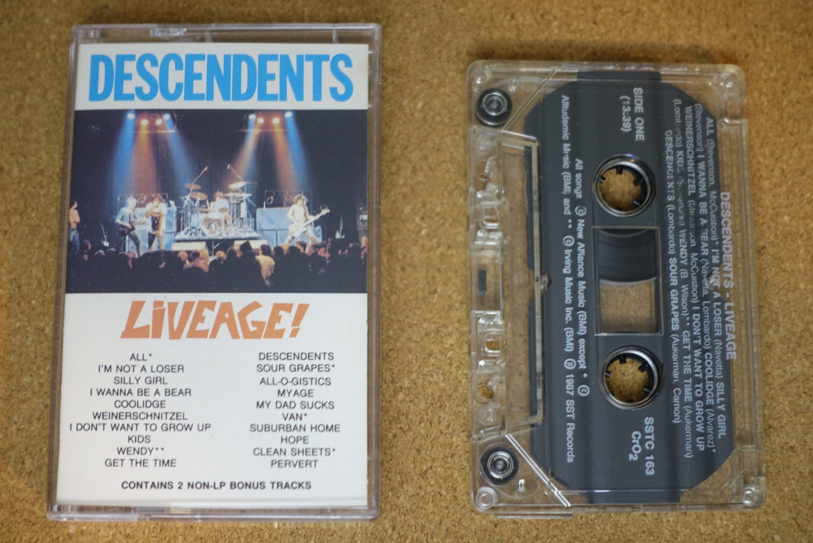 Austin tape and label