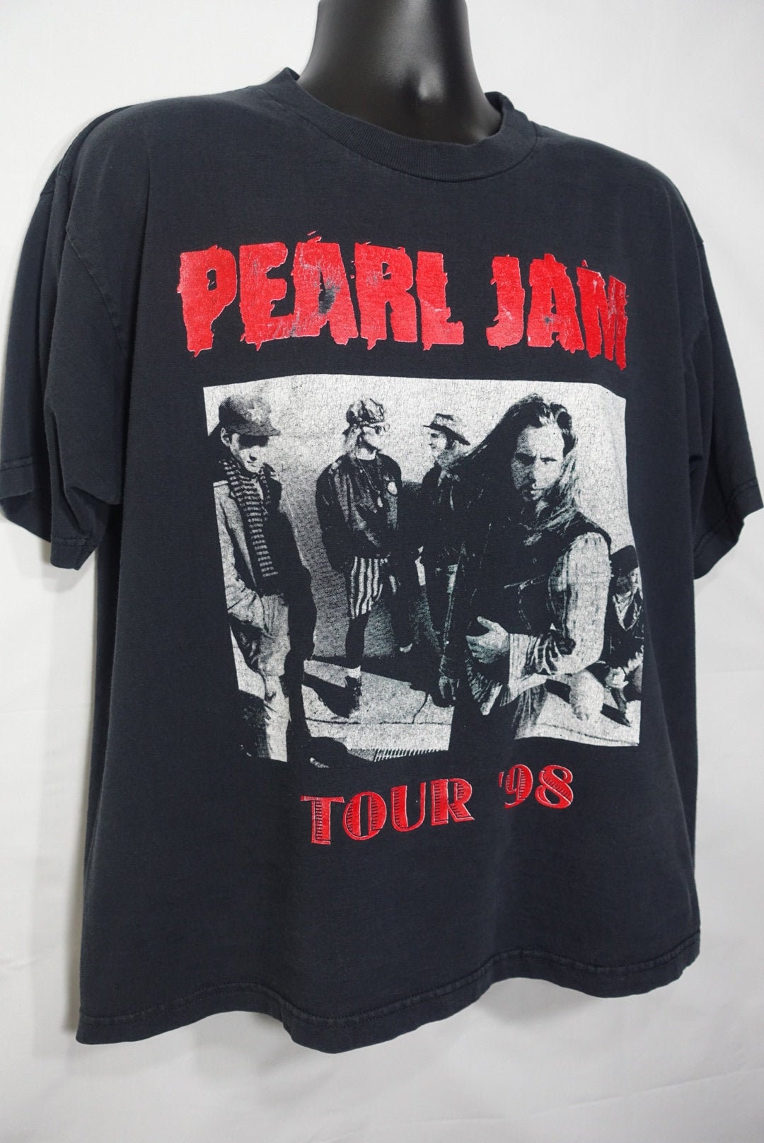 90s Pearl Jam Vintage T Shirt - Yield Era Eddie Vedder - 2-Sided