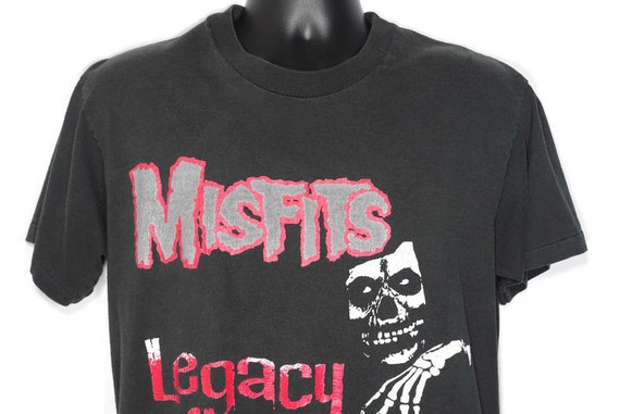 1999 Misfits Vintage T Shirt - DANZIG Legacy of Brutality Wolfgang von Frankenstein - Horror Punk 2 SIDED Original 90s Concert Band T-Shirt