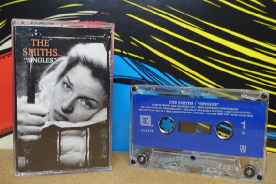 Singles by The Smiths Vintage Cassette Tape, Morrissey, Music Lover Gift