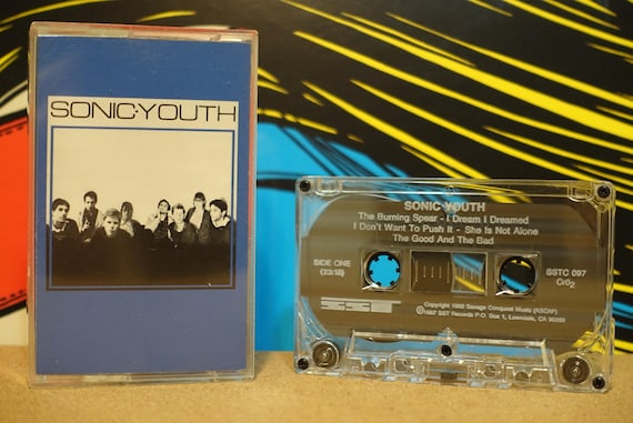 Sonic Youth by Sonic Youth Vintage Cassette Tape SST Records
