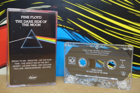 Pink Floyd - The Dark Side Of The Moon Cassette Tape - 1988 Capitol Records Vintage Analog Music